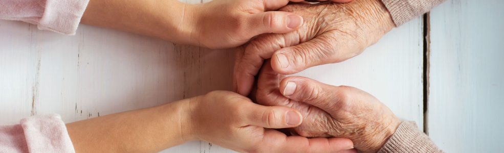 grandparents hands