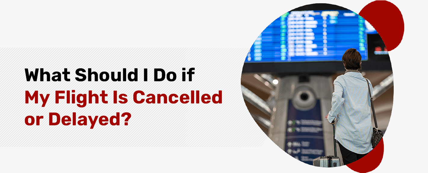 What should you do if your flight is cancelled?
