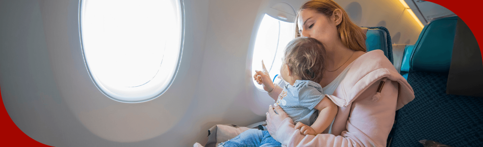 Tips for flying with a baby