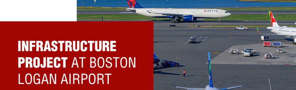 Infrastructure project at Boston Logan Airport